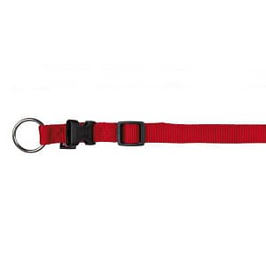 Trixie Premium Collare per Cane Rosso Taglia S-M