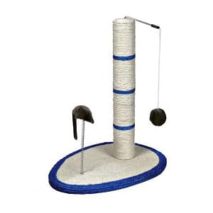 Trixie Tiragraffi Tronchetto con Topolino Misura Base 40x30cm X h 50cm