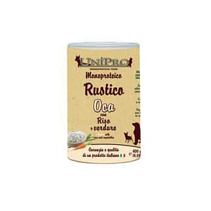 Unipro Patè Rustico Umido per Cani 400gr Gusto Oca