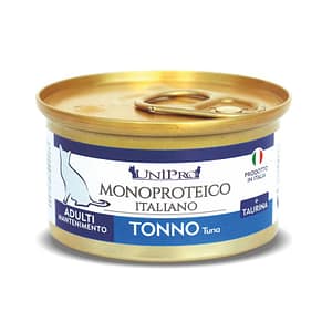 Unipro Monoproteico al Tonno Umido per Gatti 85gr Peso Confezione 85 g – KIT 6x