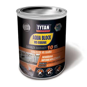 Impermeabilizzante Tytan Ms Guaina Aqua Project grigio o terracotta (Confezione da 1 Kg)