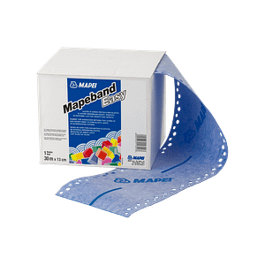 Nastro in gomma Mapei Mapeband Easy (Rotoli da 10 o 30 mt, Angolari da 90° o 270°, Quadrotti 200×200 mm o 400×400 mm)