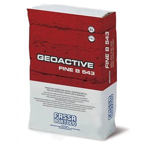 Rasante cementizio Fassa Geoactive Fine B543 rapido grigio (Sacco da 25 Kg)