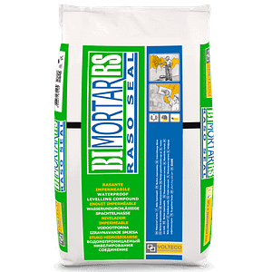 Rasante cementizio Volteco Bi Mortar Raso Seal (Sacco da 20 Kg + Secchio da 5 Kg)