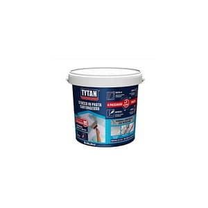 Stucco in pasta Tytan per cartongesso bianco (Confezione da 1,8 o 5 Kg)