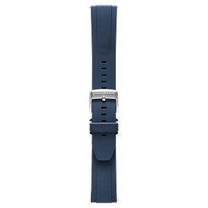 PININFARINA FKM RUBBER WATCH STRAP – DARK BLUE – STEEL BUCKLE Steel Buckle