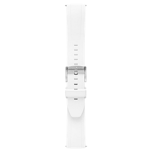 PININFARINA FKM RUBBER WATCH STRAP – WHITE – STEEL BUCKLE Steel Buckle