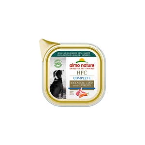 Almo Nature HFC Complete Agnello Islandese con Carote Per Cani – 85 g, 12 pezzi