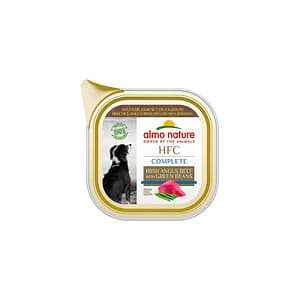 Almo Nature HFC Complete Angus Irlandese con Fagiolini Per Cani – 85 g, 12 pezzi