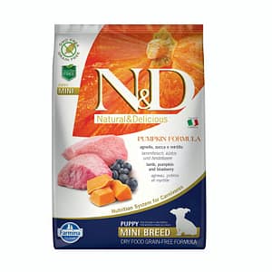 copy of Farmina N&D Pumpkin Puppy Mini Agnello e Mirtillo – 2.5 Kg