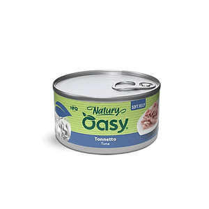 Oasy Natury Soft Jelly Tonnetto per Gatti – 85 g, Singola