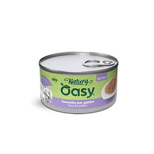 Oasy Natury Soft Jelly Tonnetto per Gattini – 85 g, Singola