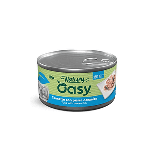 Oasy Natury Soft Jelly Tonnetto con Pesce oceanico per Cani – 150 g, Singola