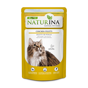 Naturina Elite Filetti di Pollo per Gatti – 70 g, Singola