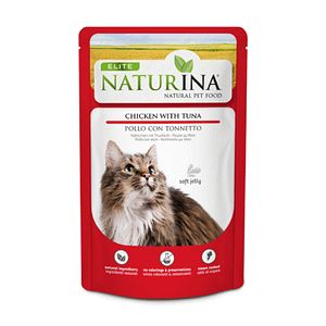 Naturina Elite Pollo con Tonno per Gatti – 70 g, Singola