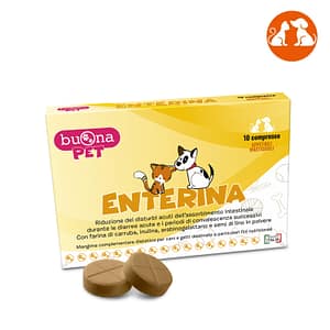 Buona Pet Enterina Compresse masticabili per Cani e Gatti