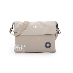 United Pets CityLife Pochette con Tracolla Beige – ONE SIZE