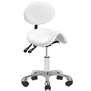 Activeshop Sgabello Cosmetico 1025 Bianco Giovanni
