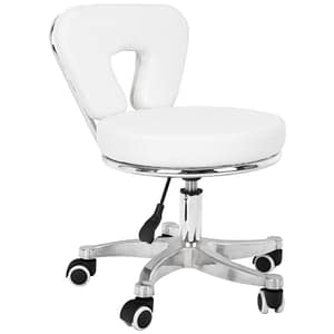 Activeshop Sgabello Cosmetico Per Pedicure 9266 Bianco