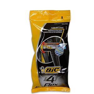 Bic rasoio flex 4 lame bl. da 4 pezzi