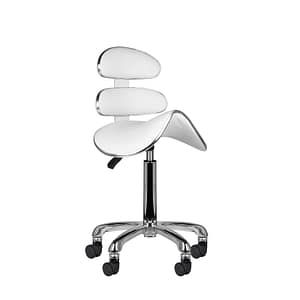 Activeshop Roll Speed Am-880 Sgabello Cosmetico Bianco
