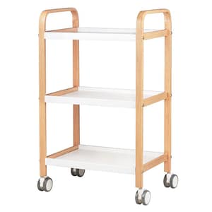 Activeshop Tavolino Cosmetico Hs09 Legno – Bianco