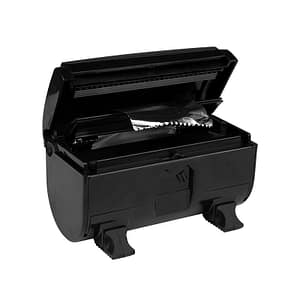 Activeshop Dispenser In Alluminio Nero Per Barbiere