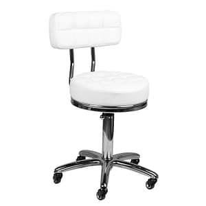 Activeshop Sgabello Cosmetico Am-877 Bianco
