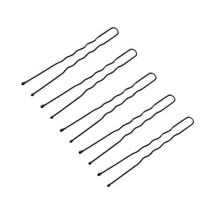 Activeshop Chignon Per Parrucchiere Per Capelli E-65 300 Pezzi 6 Cm Nero