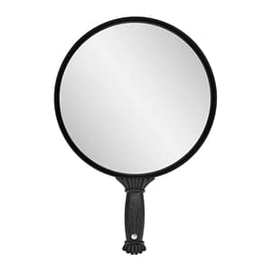 Activeshop Specchio Barbiere Rotondo Con Maniglia Q-35