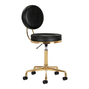 Activeshop Sgabello Cosmetico H5 Oro Nero