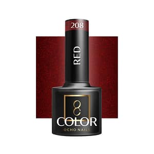 Smalto Ocho Nails Hybrid Rosso 208 -5 G
