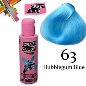 Crazy color semipermanente 100 ml bubblegum blue