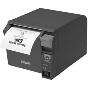 Epson tm t70ii stampante per scontrini linea termica rotolo (8 cm) 180 dpi fino a 250 mm/sec usb 2.0, seriale taglierina