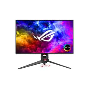 Asus monitor gaming rog swift oled pg27aqdm, 27“, display qhd 2560×1440, frequenza 240hz, tempo di risposta 0.03ms, hdr10