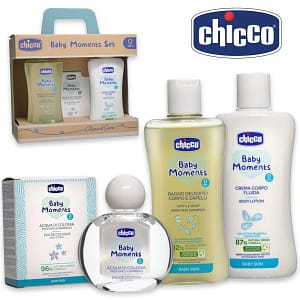 Chicco set baby momenti per le coccole di tutti i giorni