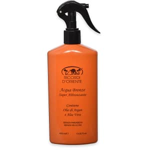 Ricordi d’oriente acqua bronze super abbronzante argan e aloe 400 ml