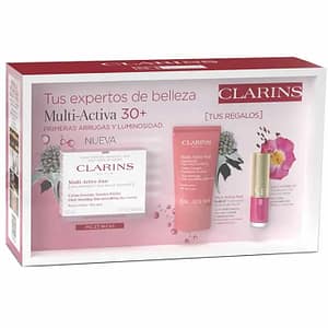 Clarins Multi-Active Crema Giorno Pelle Secca, set da 50 ml, 3 pezzi