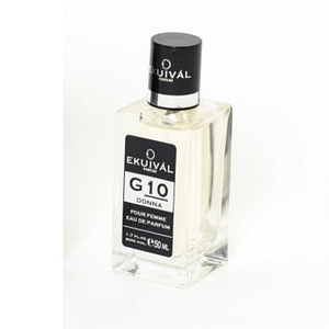 Eau de Parfum femminile 50 ml ekuival g10 donna senza scatola