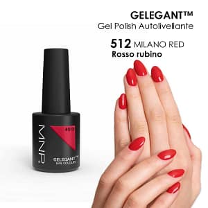 MNP MESAUDA GELEGANT Smalto in gel 8ml 512 Milano Red
