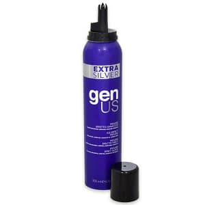 Genus mousse extra silver effetto ghiaccio 200 ml