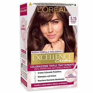 L’oreal colorazione triplo trattamento excellence n 5.15 marron glace