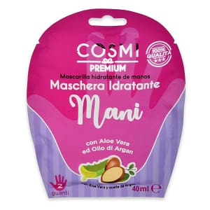 Cosmi maschera mani con aloe e argan