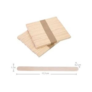 Sacchetto per spatola in legno Eurostil 115x110mm Confezione da 100 pezzi