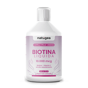 Biotina Liquida 10.000 mcg con Vitamina C