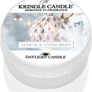 Kringle Candle Aurum & Evergreen candela scaldavivande 42 g