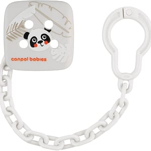 Canpol babies BabiesBoo Soothers Holder catenella per ciuccio Panda