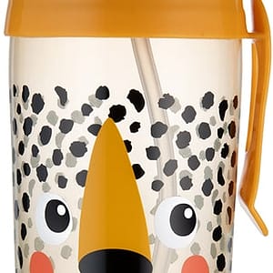 Canpol babies BabiesBoo Sport Cup bottiglia per lo sport con cannuccia con pesi Gepard 350 ml