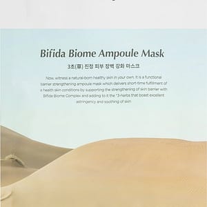 ma:nyo Bifida Biome maschera lenitiva in tessuto per ripristinare la barriera cutanea 30 g