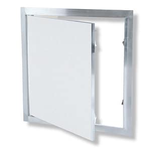 Botole d'ispezione FF Systems F1 400mm per soffitti/pareti in cartongesso, lastra idro 12,5 mm (2pz)